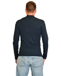 KEY UP - MAGLIA LUPETTO BLU DA UOMO STANDARD OEKO TEX