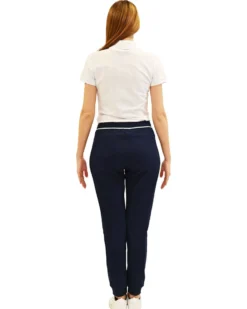 KEY UP - PANTALONE TUTA BLU DA DONNA