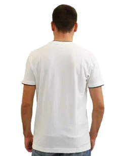 KEY UP - POLO BIANCA IN PIQUET DA UOMO