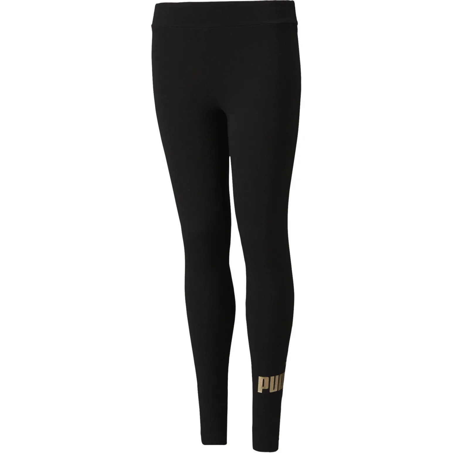 LEGGINGS ESS+ LOGO BLACK-GOLD