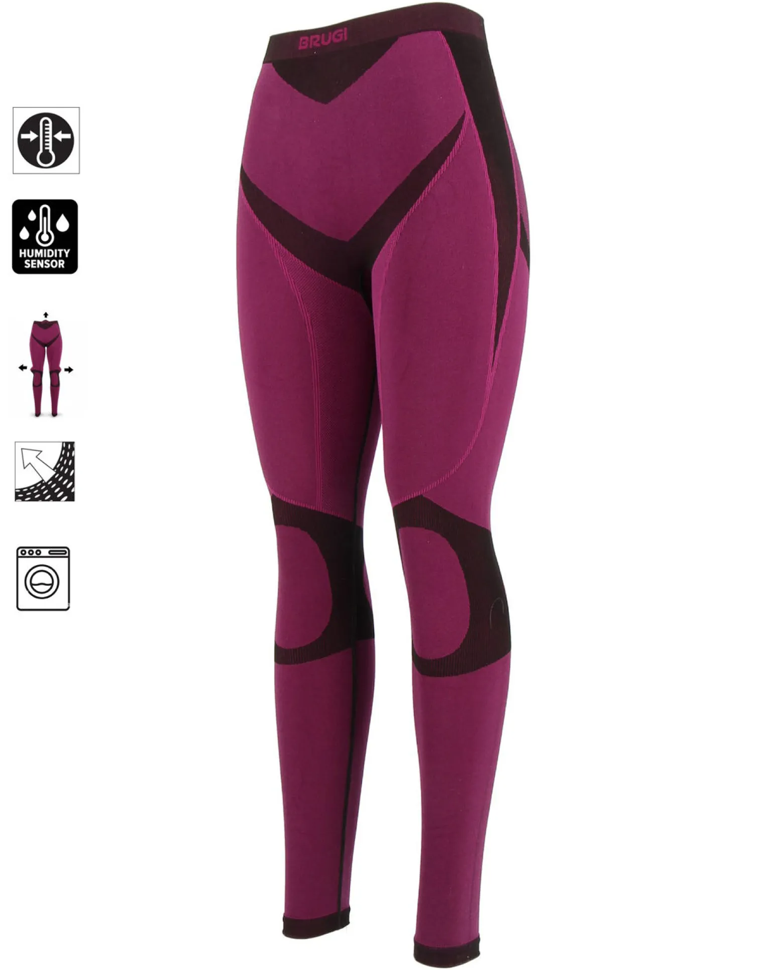 LEGGINGS INTIMO TERMICO DONNA PURPLE
