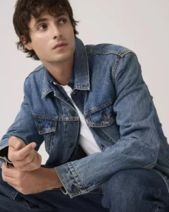 LEVI'S - GIUBBINO JEANS  THE TRUCKER DA UOMO, 72334_0773