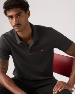 LEVI'S - POLO MEZZA MANICA LM RT KNIT GRIGIA DA UOMO, 35883_0352