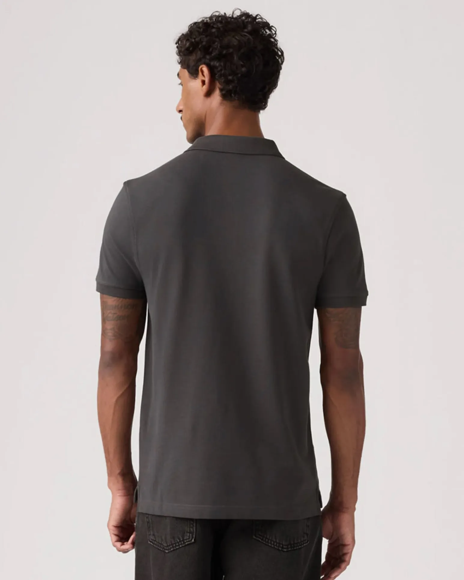 LEVI'S - POLO MEZZA MANICA LM RT KNIT GRIGIA DA UOMO, 35883_0352