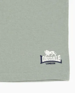 LONSDALE - BERMUDA UOMO VERDE CHIARO CON DETTAGLI BIANCHI E BLU - LOUPE26095
