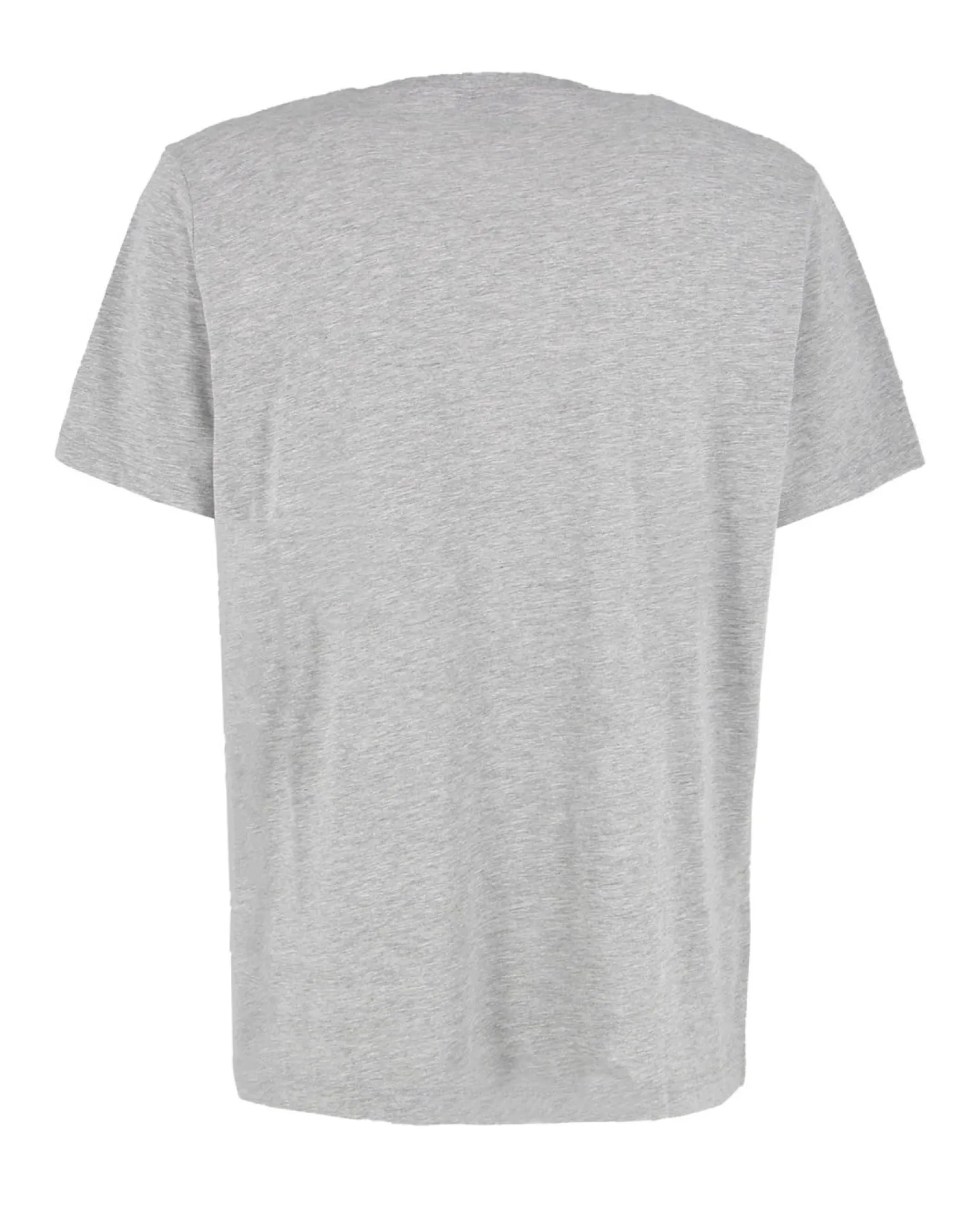 LONSDALE - Tshirt manica corta grigio con logo in cotone