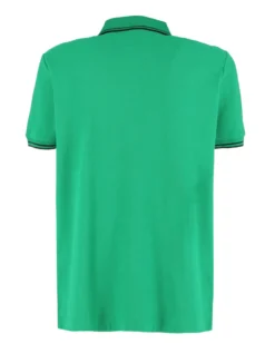 LOTTO - POLO MEZZA MANICA UOMO VERDE CHIARO CON RIGHINO NERO CLASSICA  - 219238/5PH