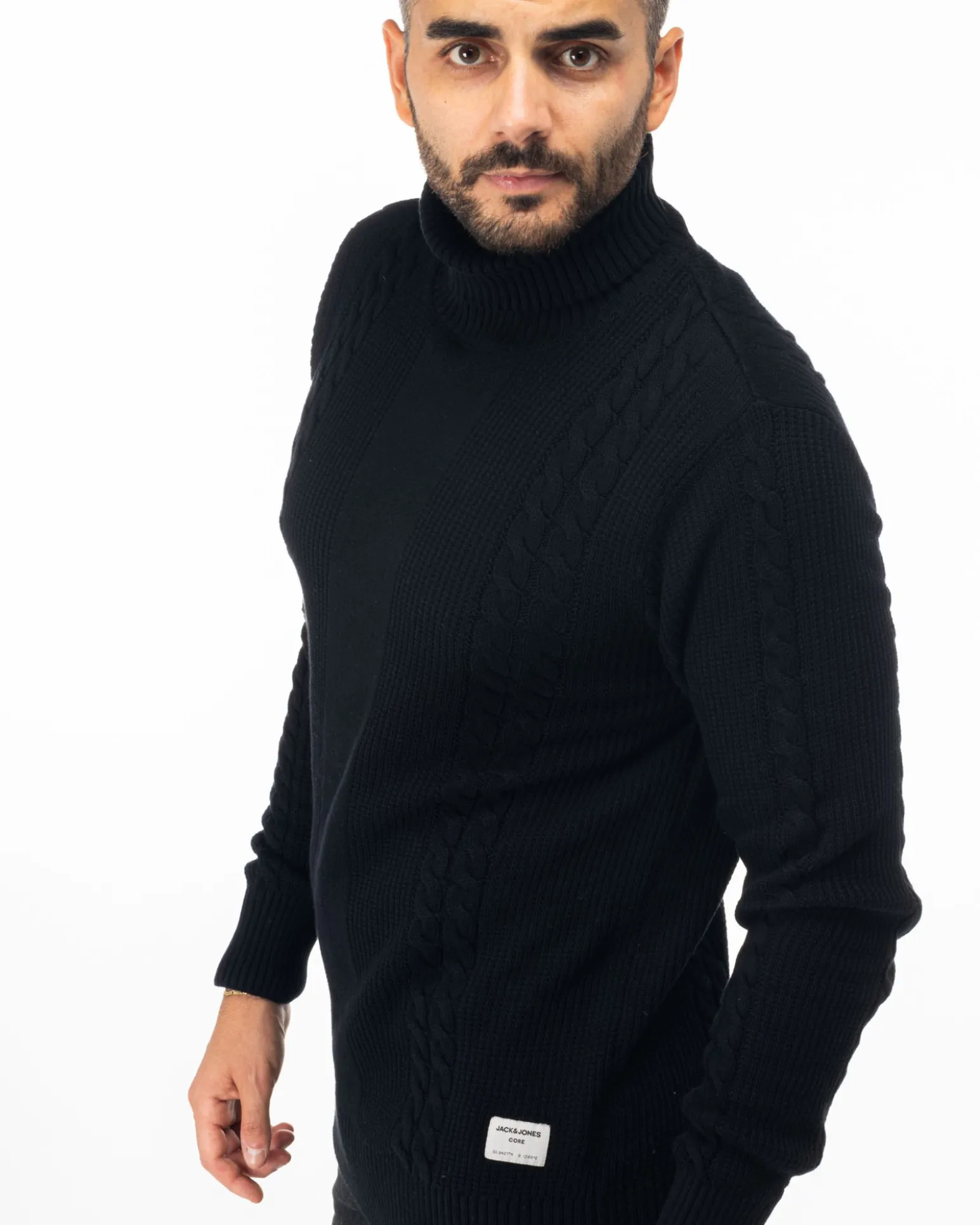 MAGLIA MANICA LUNGA COLLO ALTO