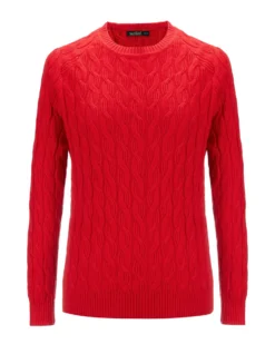 MAGLIA MANICA LUNGA TRECCIA F7