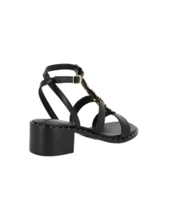 MISS GLOBO - Sandalo nero, tacco 5CM