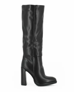 MISS GLOBO - Stivale nero a punta, tacco 11CM