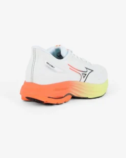 MIZUNO - SCARPA DA RUNNING WAVE ULTIMA 17 BIANCA  CON DETTAGLI ARANCIONE E  GIALLO FLUO DA UOMO, J1GC2618_51