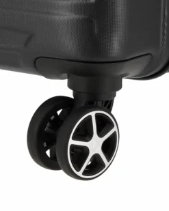 MODO BY RONCATO - TROLLEY ABS NERO 4 RUOTE CON COMBINAZIONE TSA