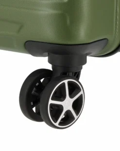 MODO BY RONCATO - TROLLEY ABS VERDE MILITARE 4 RUOTE CON COMBINAZIONE TSA