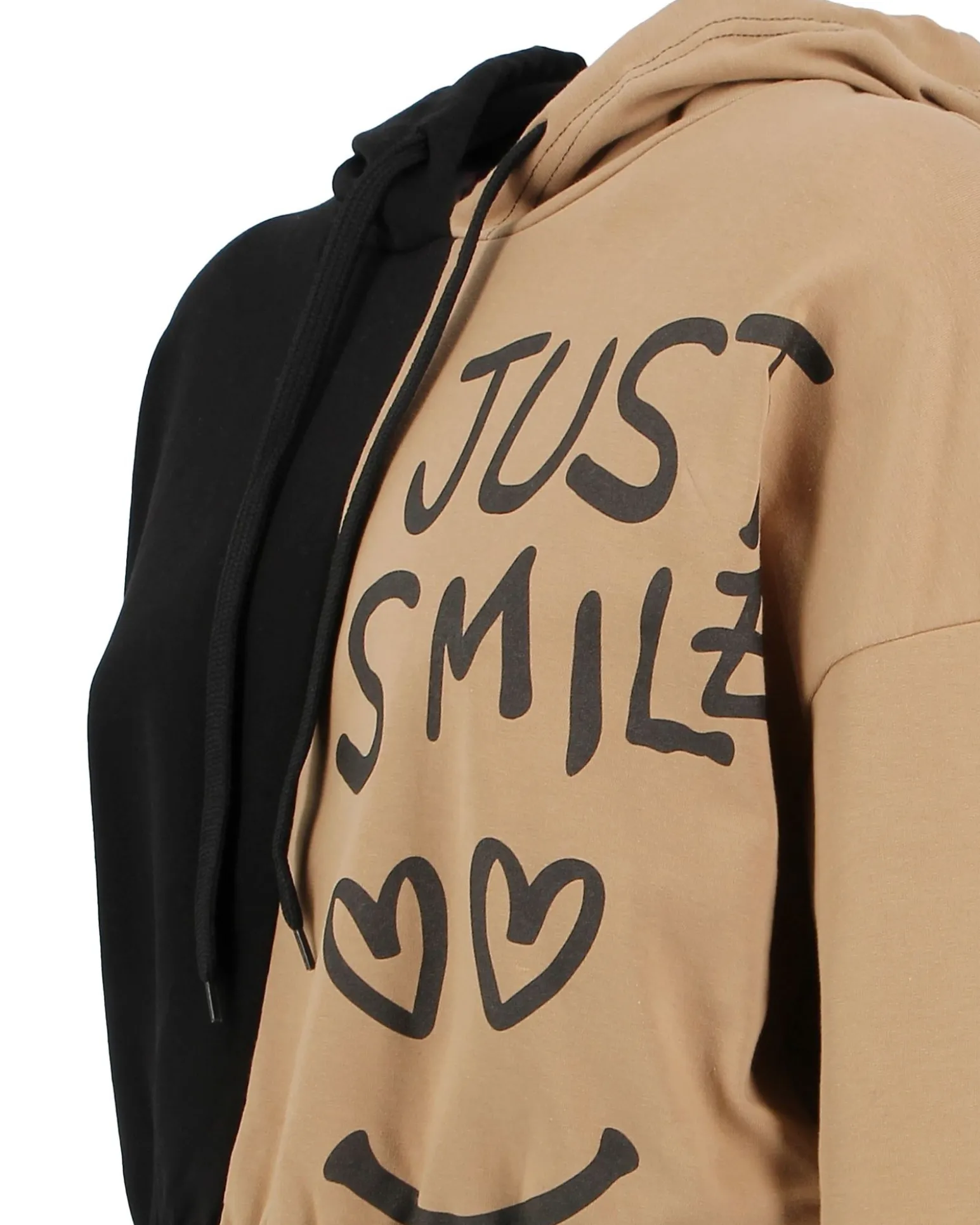 MY JEWELS - DONNA FELPA CON CAPPUCCIO