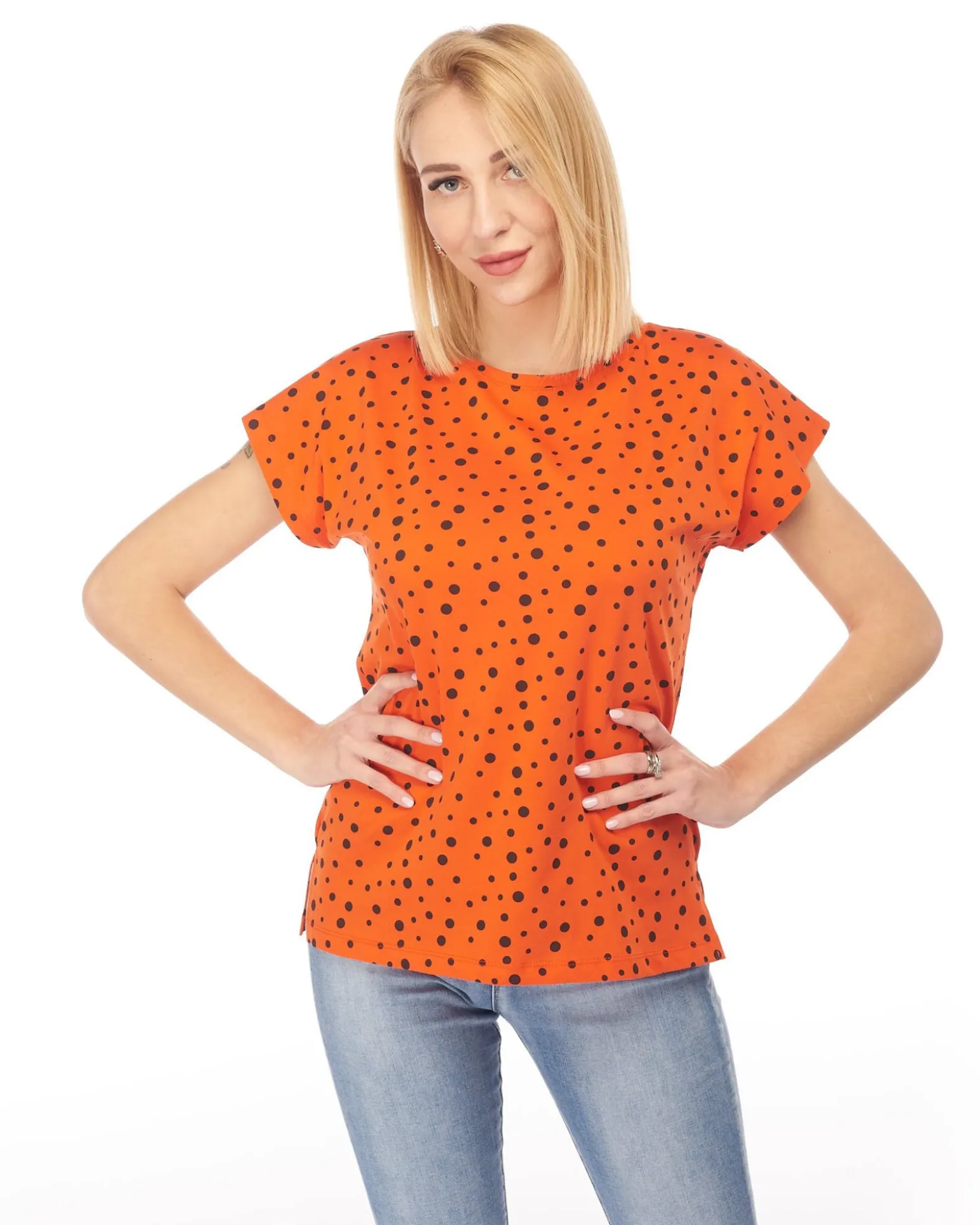 MY JEWELS - DONNA TSHIRT MANICA CORTA POIS