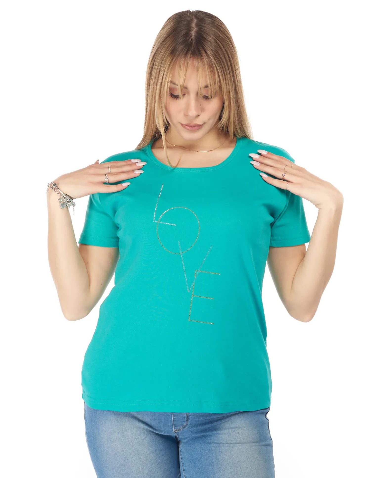 MY JEWELS - DONNA TSHIRT MANICA CORTA LOVE