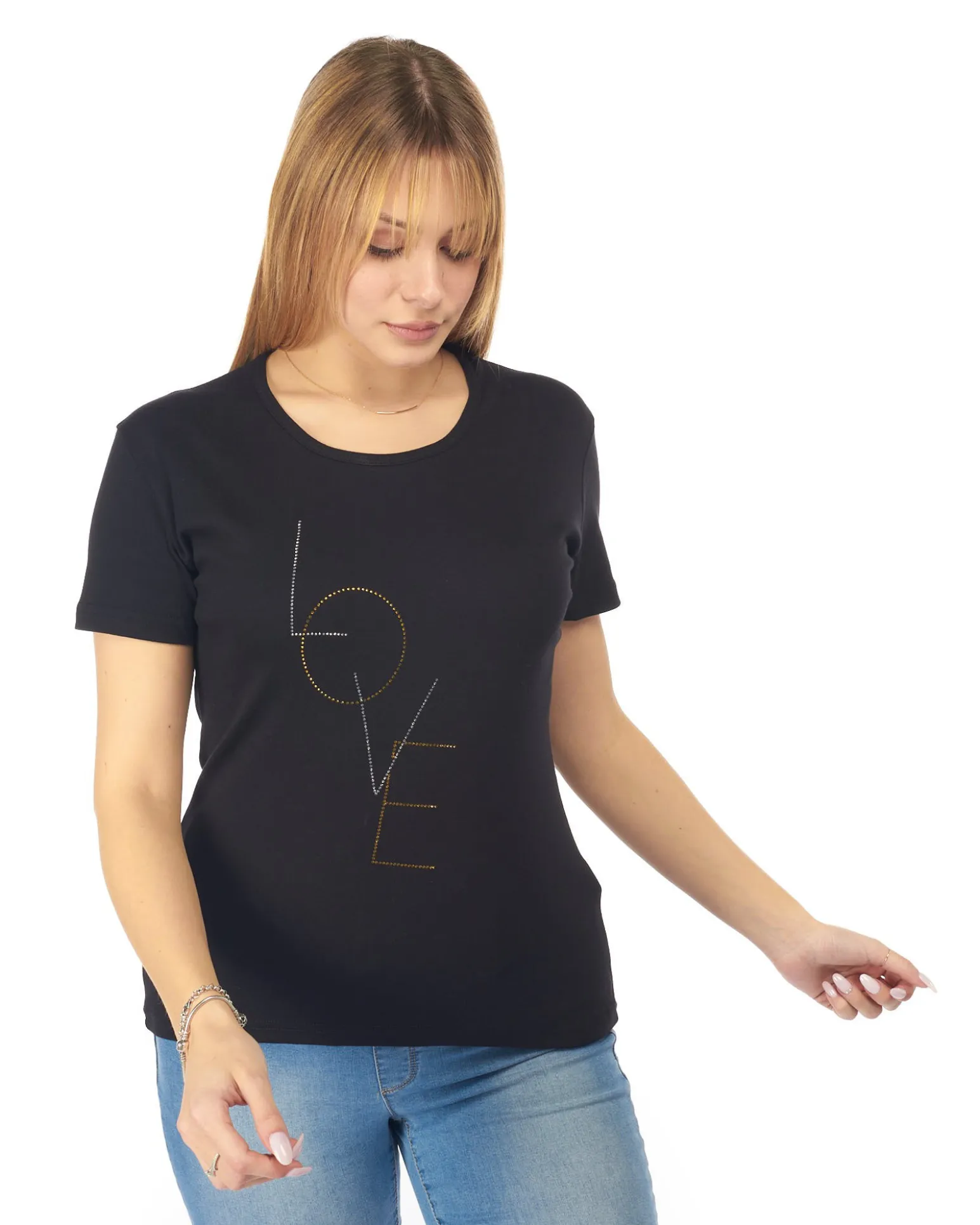MY JEWELS - DONNA TSHIRT MANICA CORTA LOVE