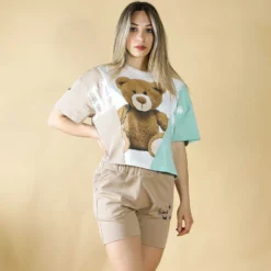 MY JEWELS - SHORT IN FELPA
