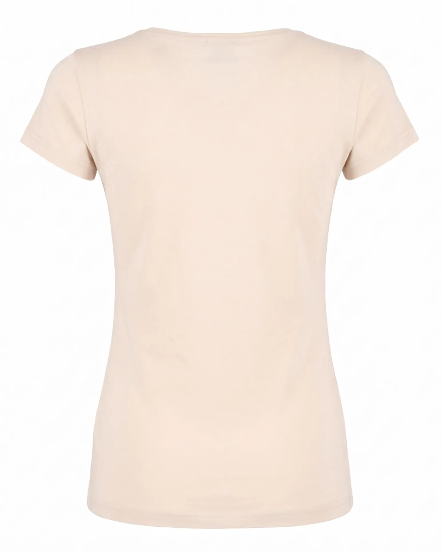 MY JEWELS - Tshirt mezza manica con scollo a girocollo BAMBOO beige