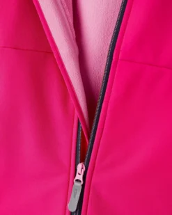 NAME IT - BIMBA GIUBBINO FUXIA CON CAPPUCCIO