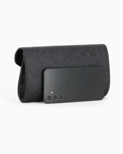 NARDINI - Borsa pochette nera luminosa per cerimonia