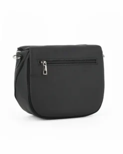 NARDINI - Marsupio nero da donna in VERA PELLE - MADE IN ITALY
