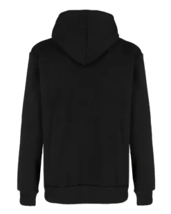 NASA - FELPA CON CAPPUCCIO E ZIP NERA/BIANCA/GRIGIA DA UOMO