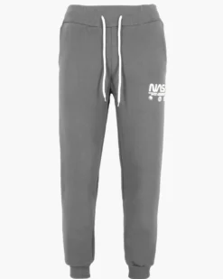 NASA - PANTALONE FELPA GRIGIO DA UOMO