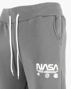 NASA - PANTALONE FELPA GRIGIO DA UOMO