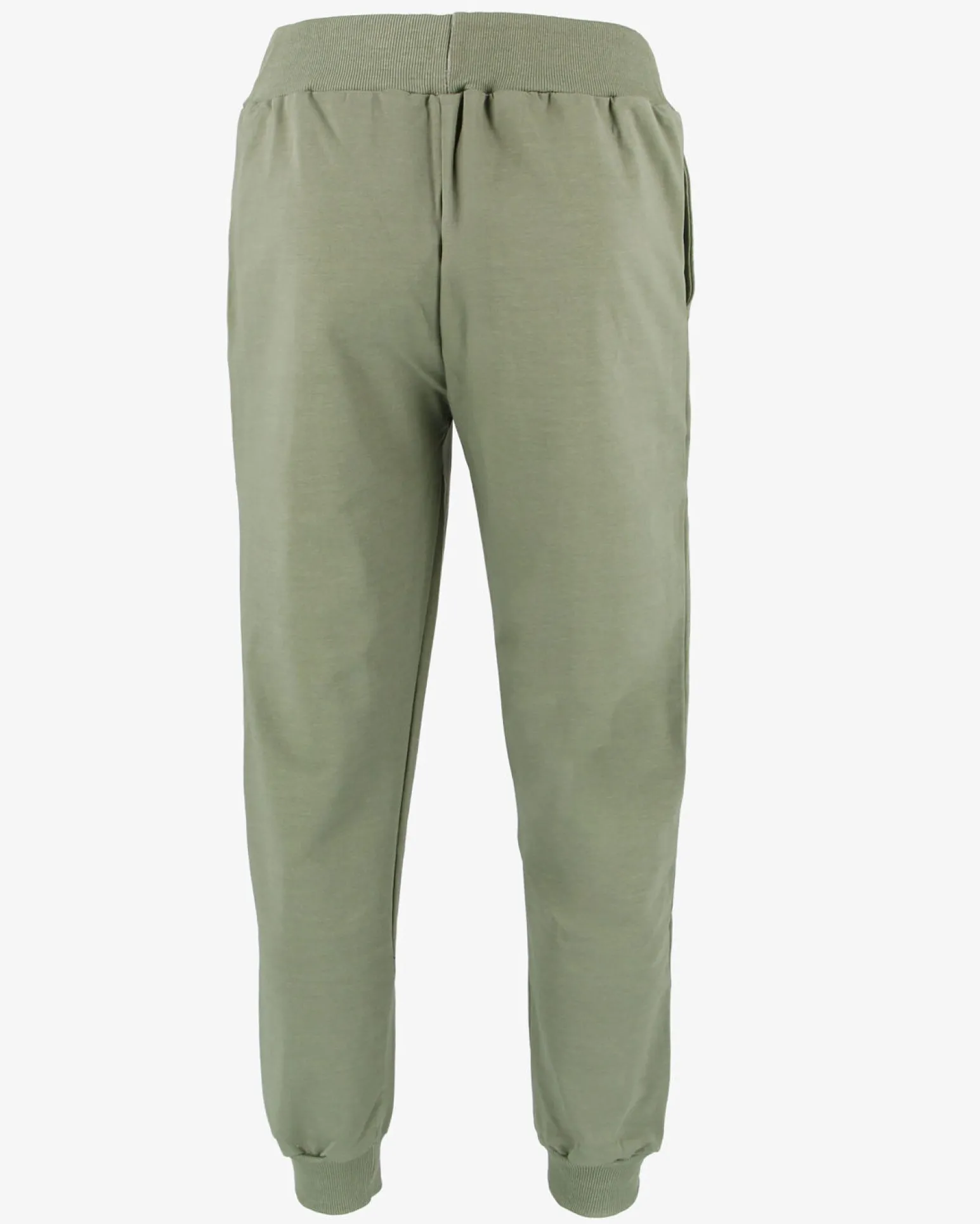 NASA - PANTALONE TUTA VERDE DA UOMO CON POLSINO