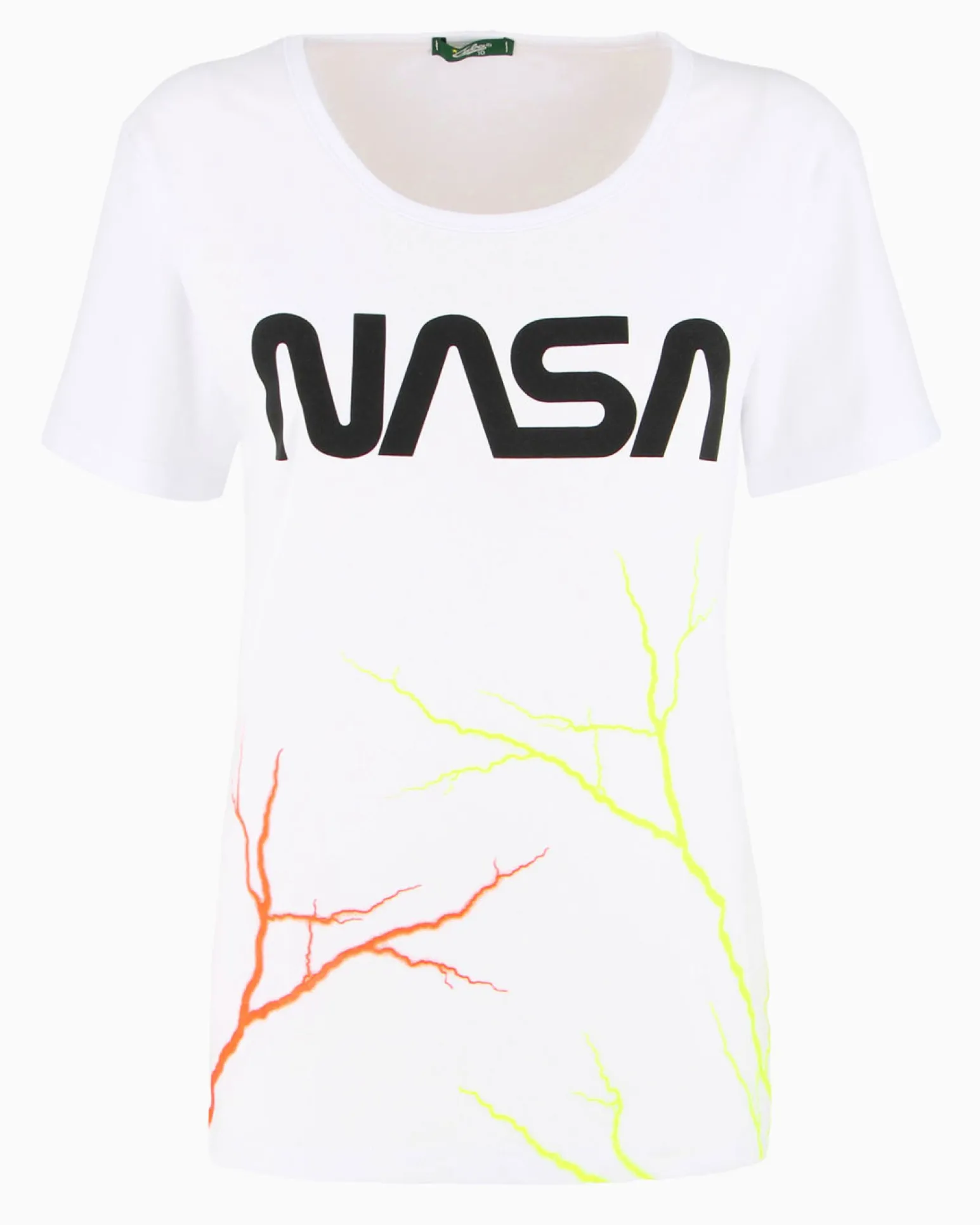 NASA - TSHIRT BIANCA DA DONNA LOGO NASA