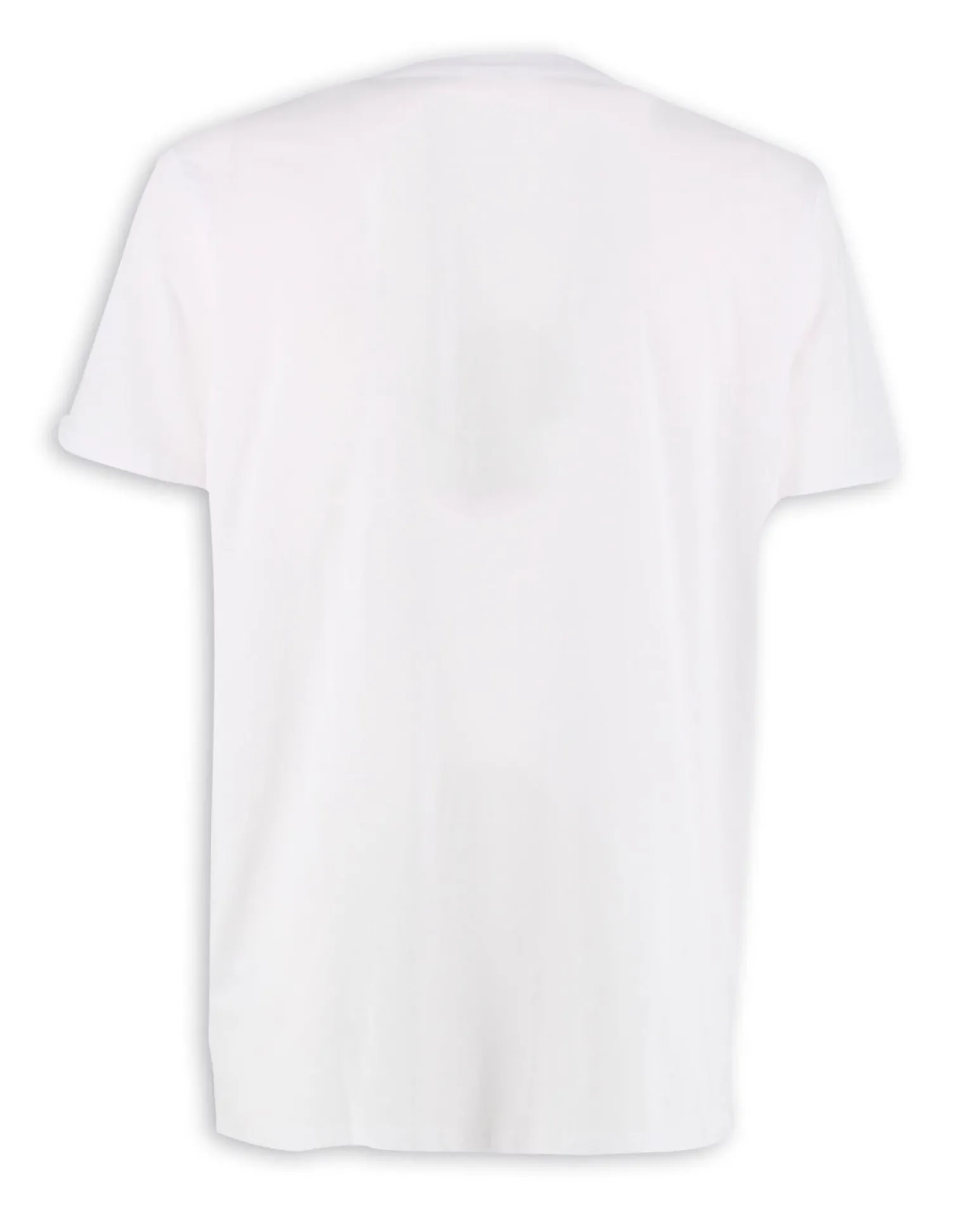 NASA - Tshirt bianca da uomo con logo frontale - JL052522