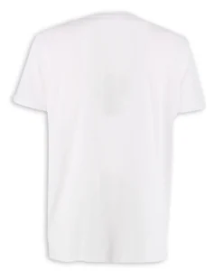 NASA - Tshirt bianca da uomo con stampa frontale - JL052523