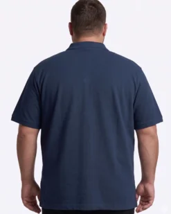 NAVY SAIL - Polo over manica corta blu scuro
