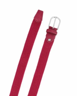 NAZARENO GABRIELLI - Cinta rossa junior, intrecciata ed elasticizzata