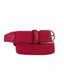 NAZARENO GABRIELLI - Cinta rossa junior, intrecciata ed elasticizzata