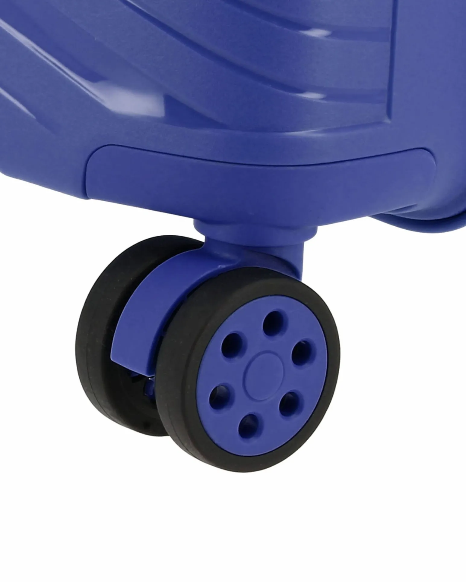NAZARENO GABRIELLI - TROLLEY BLU IN ABS 4 RUOTE