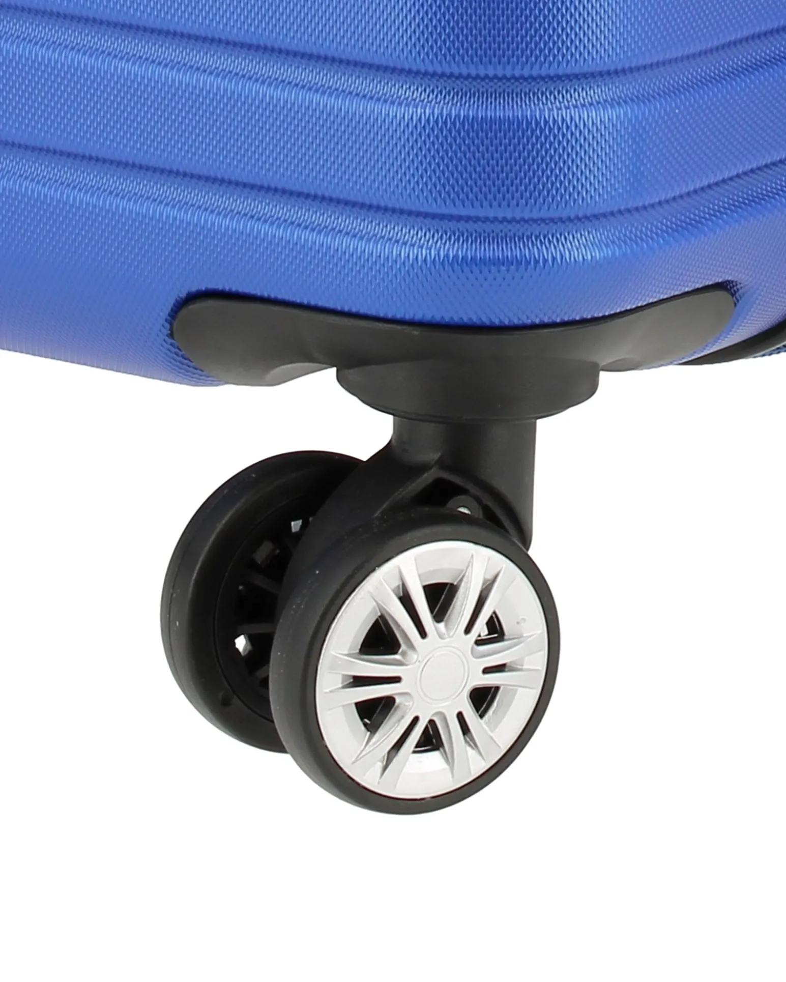 NAZARENO GABRIELLI - TROLLEY BLU IN ABS 4 RUOTE