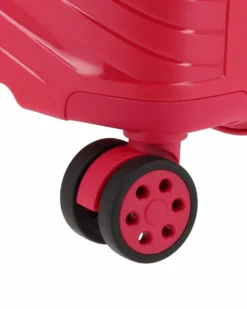 NAZARENO GABRIELLI - TROLLEY ROSSO IN ABS 4 RUOTE