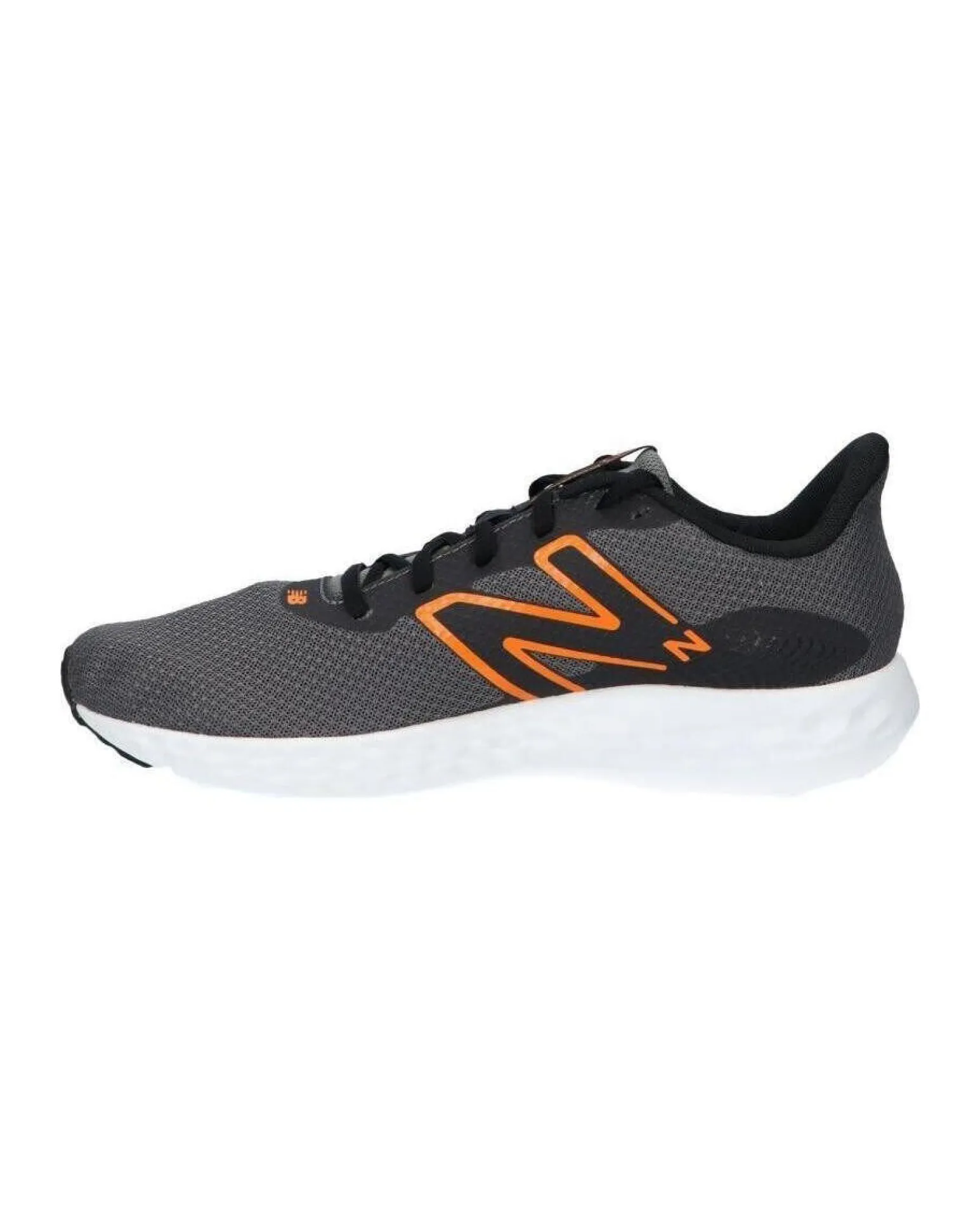 NEW BALANCE - SCARPA DA RUNNING GRIGIA CON DETTAGLI NERI E ARANCIONI DA UOMO, M411RO3