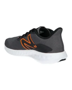 NEW BALANCE - SCARPA DA RUNNING GRIGIA CON DETTAGLI NERI E ARANCIONI DA UOMO, M411RO3