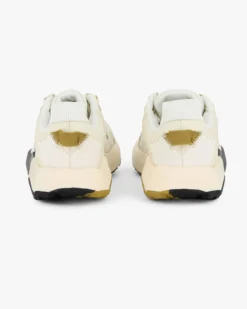 NEW BALANCE - SCARPA DA RUNNING TRAIL NITREL V6 BEIGE CON DETTAGLI NERI, VERDI E GIALLO OCRA DA UOMO, MNTR4SE