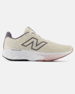 NEW BALANCE -  SCARPE DA RUNNING LINEN BEIGE CON DETTAGLI GRIGI DA DONNA,  W5207J8