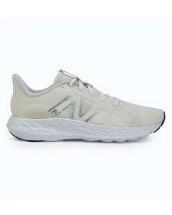 NEW BALANCE - SCARPE DA RUNNING BIANCHE CON DETTAGLI GRIGI DA DONNA, W411RT3