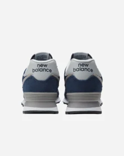 NEW BALANCE 574 - Sneaker da uomo blu e grigia in VERA PELLE con intersuola ENCAP