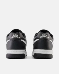 NEW BALANCE 480 - Sneaker da uomo nera e bianca in VERA PELLE con soletta in memory foam - BB480LBA