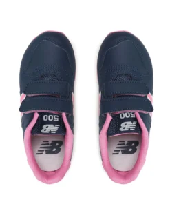 NEW BALANCE - SNEAKERS JUNIOR  BLU E ROSA  LIFESTYLE SYN.LTHR/TEX - DAL 28 AL 35 - PV500NP1