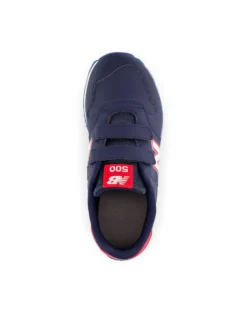 NEW BALANCE - SNEAKERS JUNIOR BLU E ROSSA LIFESTYLE SYN.LTHR/TEX - DAL 28 AL 35 - PV500BD1