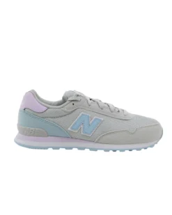 NEW BALANCE - SNEAKERS JUNIOR  GRIGIA, ROSA E CELESTE  LIFESTYLE SYN/MESH- DAL 35,5  AL 40 - GC515BD